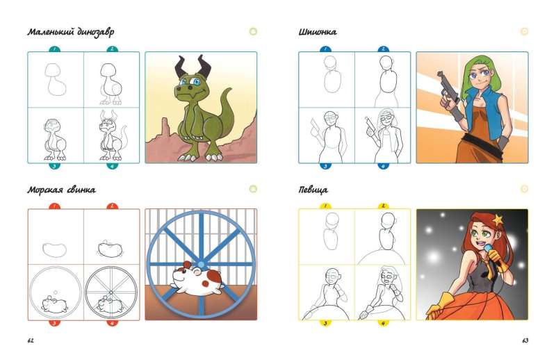 Манга. Уроки рисования на каждый день