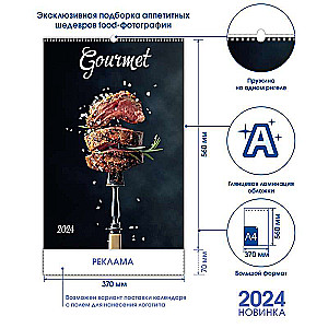 Календарь: Gourmet 2024 