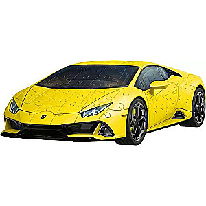 3D пазл Lamborghini Huracan, желтый