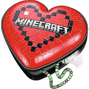 3D пазл Heart Minecraft