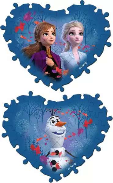 3D пазл Heart Frozen-2