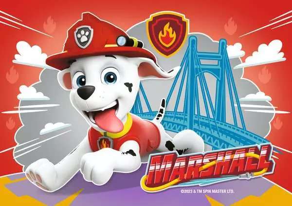 Пазл 4 в 1 PAW Patrol