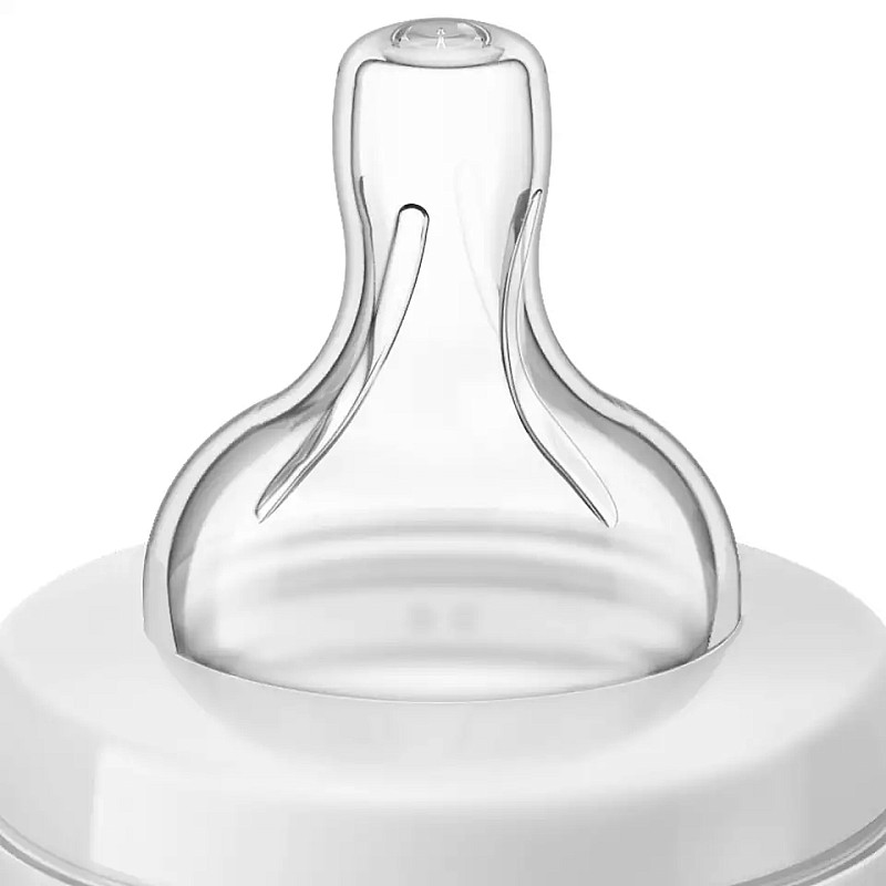 Philips Avent Бутылочка антиколиковая для кормления 260 ml, соска с медленным потоком, 1m+