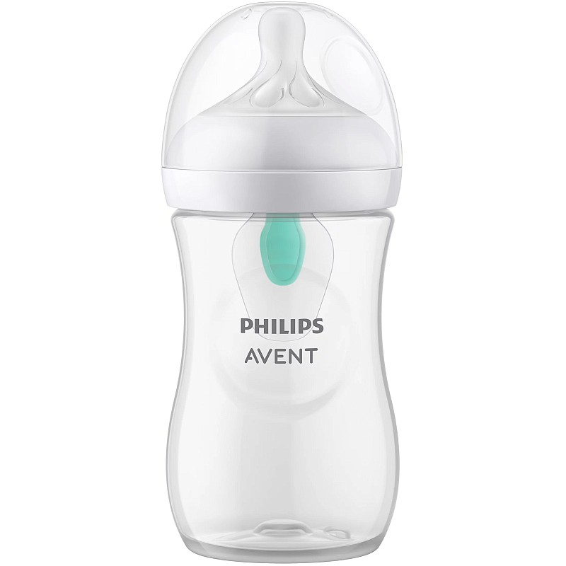 Philips Avent Бутылочка антиколиковая 260 ml, соска с медленным потоком, 1m+