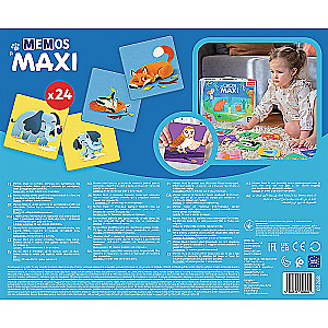 Настольная игра - Memos maxi. Животные