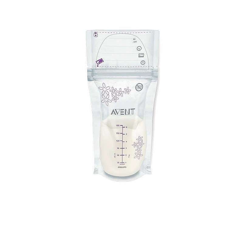 Philips Avent пакетики для хранения грудного молока 180ml/25 шт.