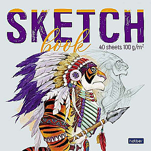 Premium Блокнот SketchBook 40л А5ф 165х165мм 