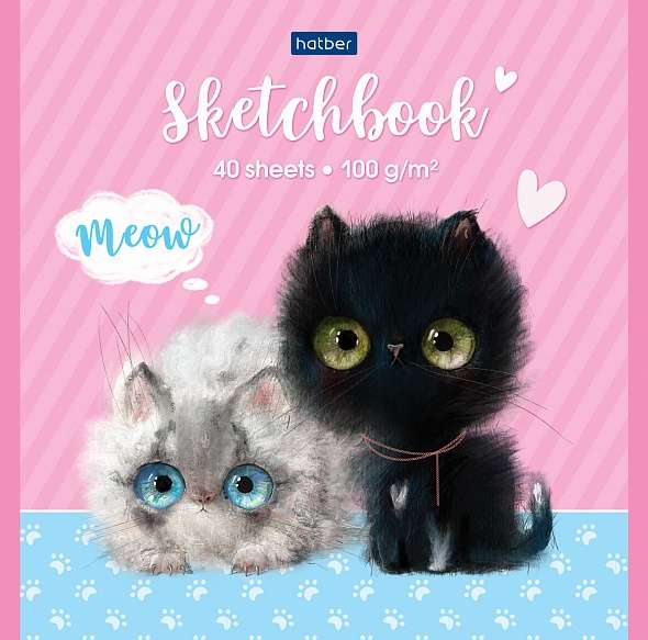 Premium Блокнот SketchBook 40л А5ф 165х165мм 