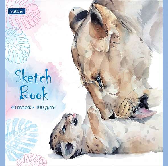 Premium Блокнот SketchBook 40л А5ф 165х165мм 