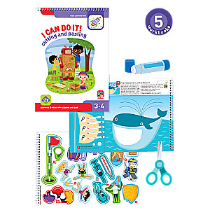 I Can Do It! Activity pack for children aged 3-4 Я могу! Комплект из 5 тетрадей. 3-4 года