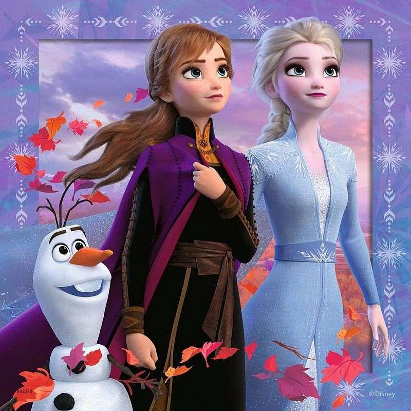 Пазл 3X49 Disney Frozen 2