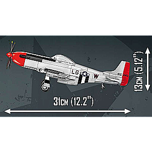 Конструктор - COBI P-51D Mustang, 350 дет.