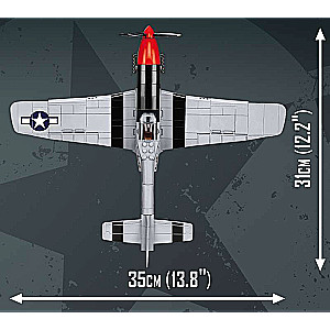 Конструктор - COBI P-51D Mustang, 350 дет.