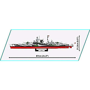 Конструктор - COBI Battleship Tirpitz, 2880 дет.