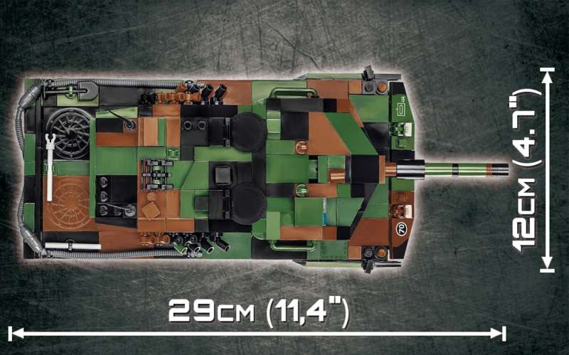 Конструктор - COBI Leopard 2A5 TVM, 945 дет.