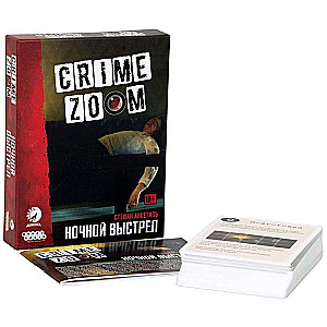 Brettspiel - Crime Zoom. Nachtschuss