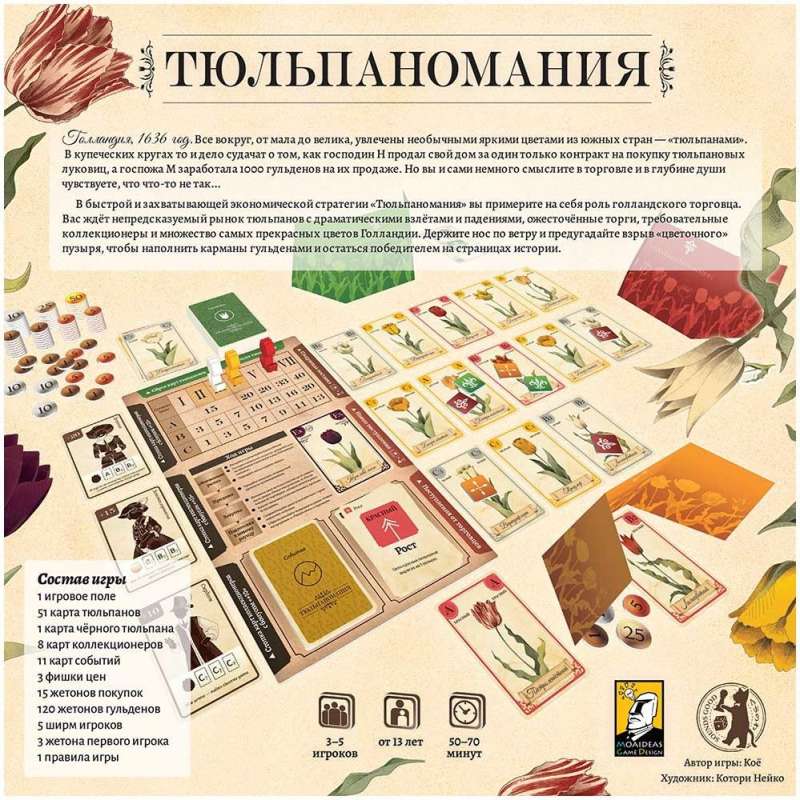 Настольная игра - Тюльпаномания