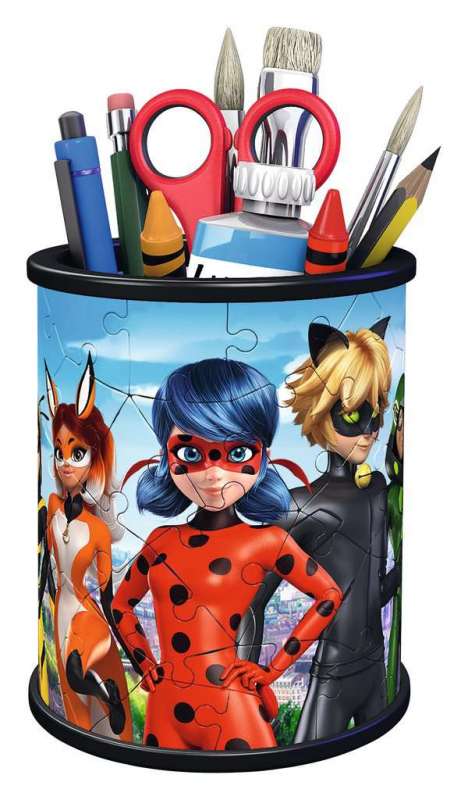 3D пазл Подставка для карандашей Miraculous