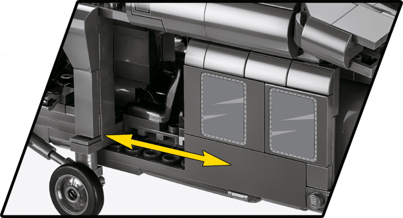 Конструктор - COBI Sikorsky UH-60 Black Hawk, 905 деталей