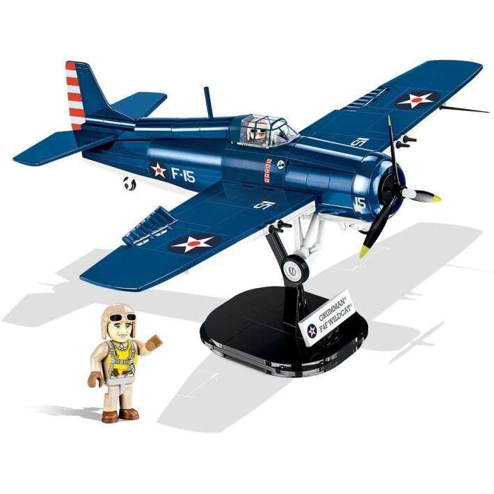 Конструктор - COBI F4F Wildcat, 375 деталей