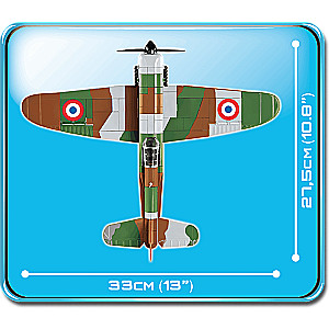 Конструктор - COBI Dewoitine D.520, 283 детали