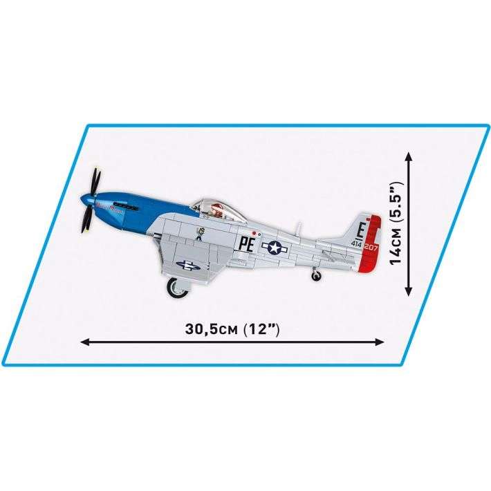 Конструктор - COBI P-51D Mustang TM, 304 детали