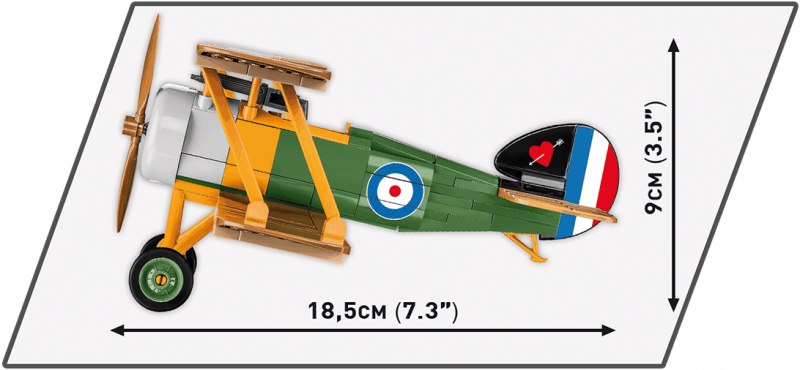 Конструктор - COBI Sowith Camel F.1, 176 деталей