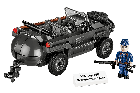 Конструктор - COBI VW Typ 166 Schwimmwagen, 200 деталей