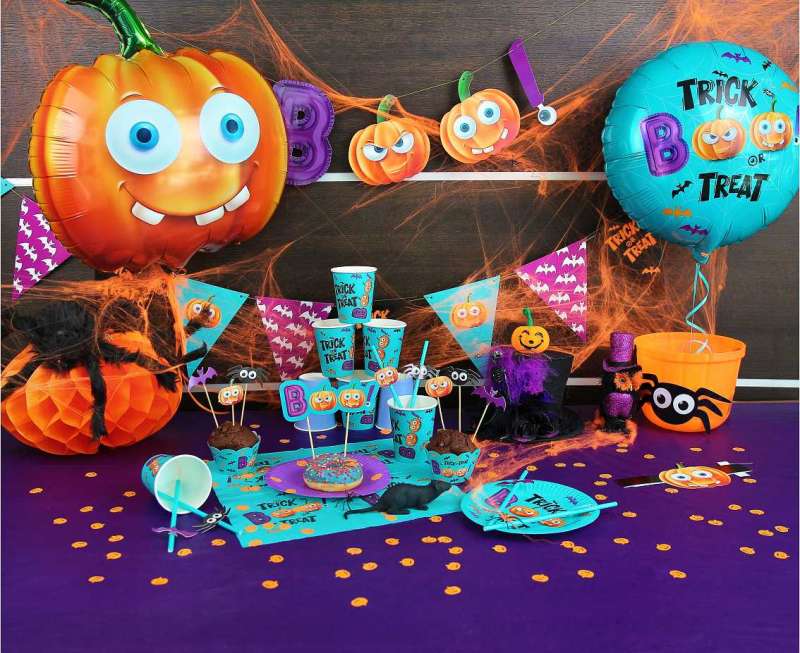 Фольгированный шар Pumpkin Halloween, 44 x 43 см