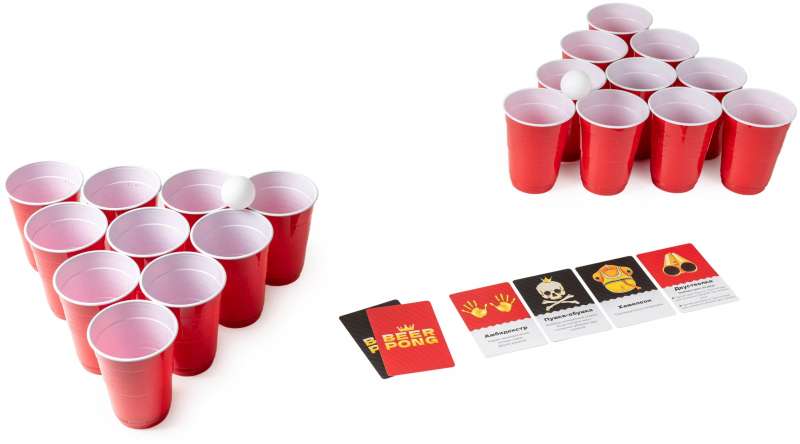 Настольная игра - Beer Pong. Королевский бирпонг