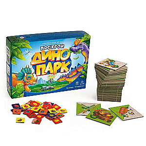 Brettspiel - Baue einen Dino-Park