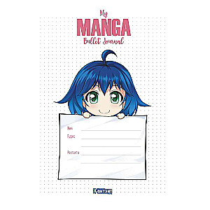 Bullet-journal My Manga: Мои цели, мои планы, мои мечты (голубая обложка)