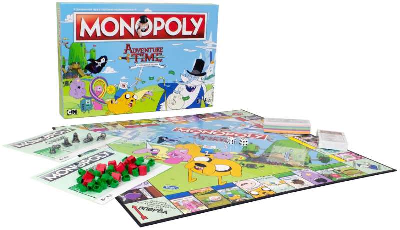 Настольная игра - Monopoly Adventure Time