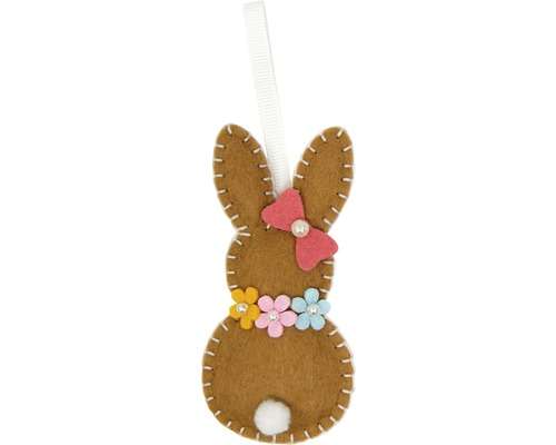 Мини набор для шитья из фетра 5x11см FOLIA BUNNY