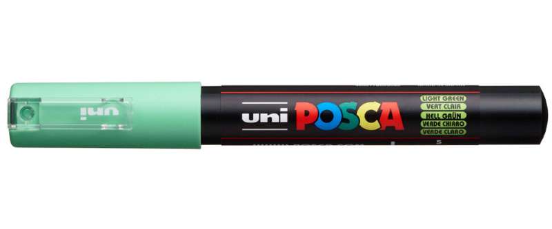 Маркер на водной основе UNI Posca PC-1M салатовый (5)