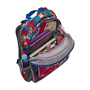 Школьный рюкзак 28x39x14, 520г. 15 L ErichKrause Ergo Line, Patchwork