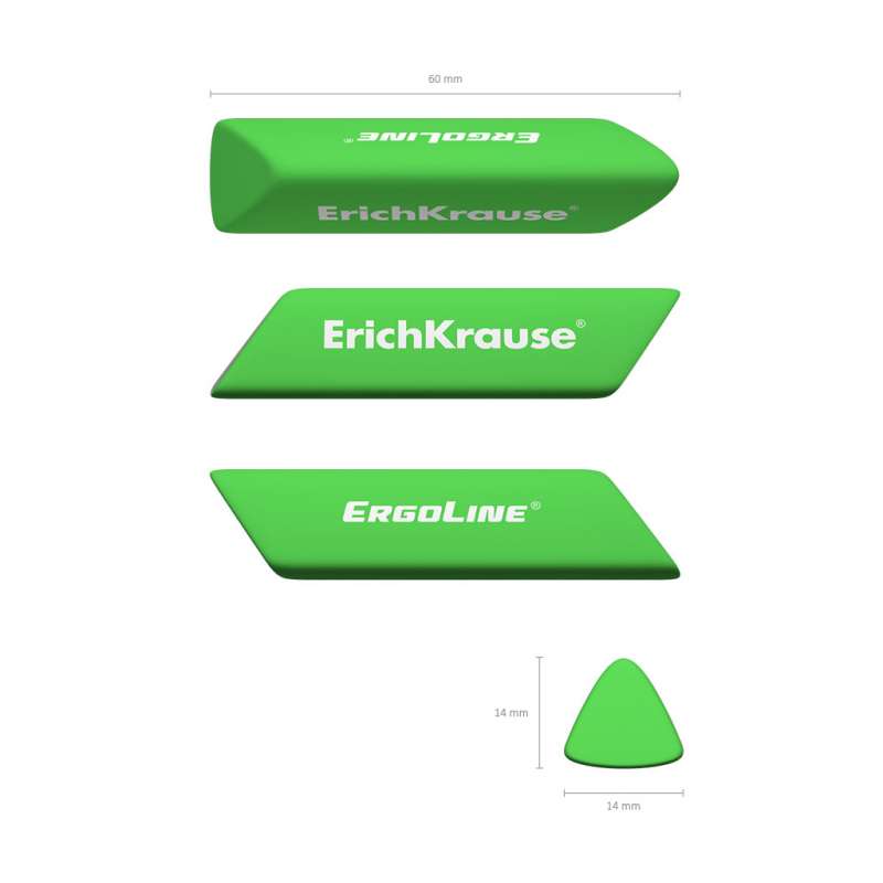 Dzēšgumija ErichKruse ERGOLINE Prism