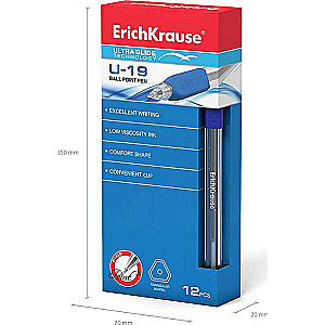 Шариковая ручка -  ULTRAGLIDE U19, синяя