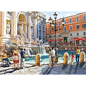 Пазл 3000. THE Trevi FOUNTAIN 