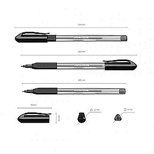 Ручка шариковая ErichKrause U-19, Ultra Glide Technology, цвет чернил черный