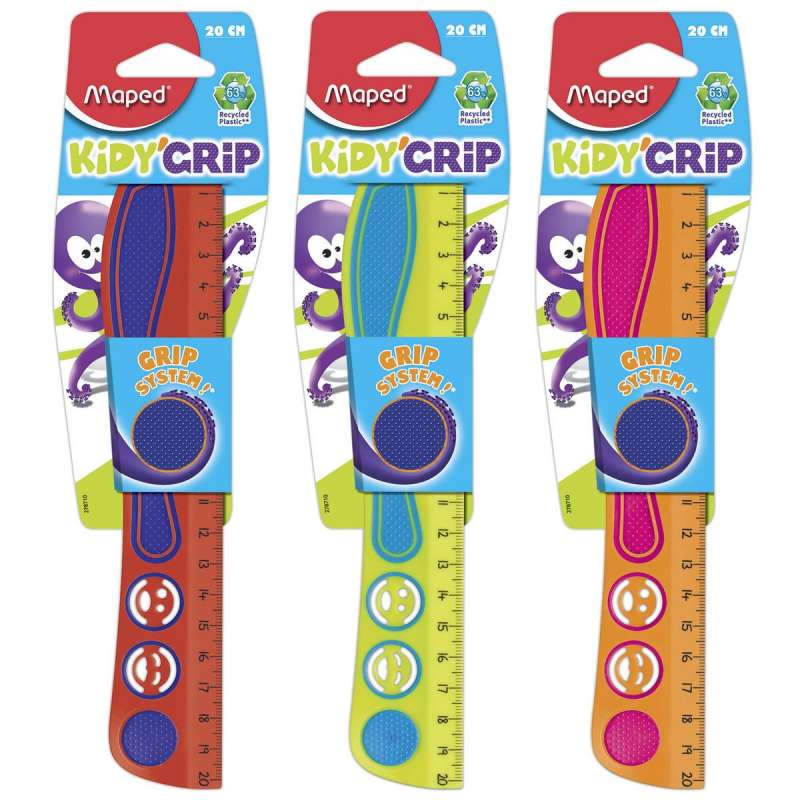 Линейка MAPED Kidy'Grip 20 см