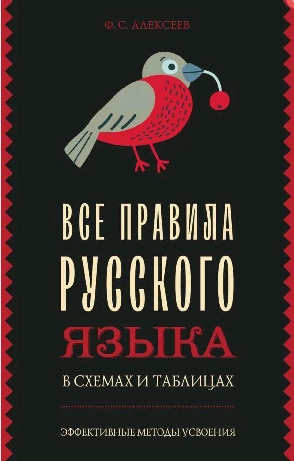 Все правила русского языка в схемах и таблицах