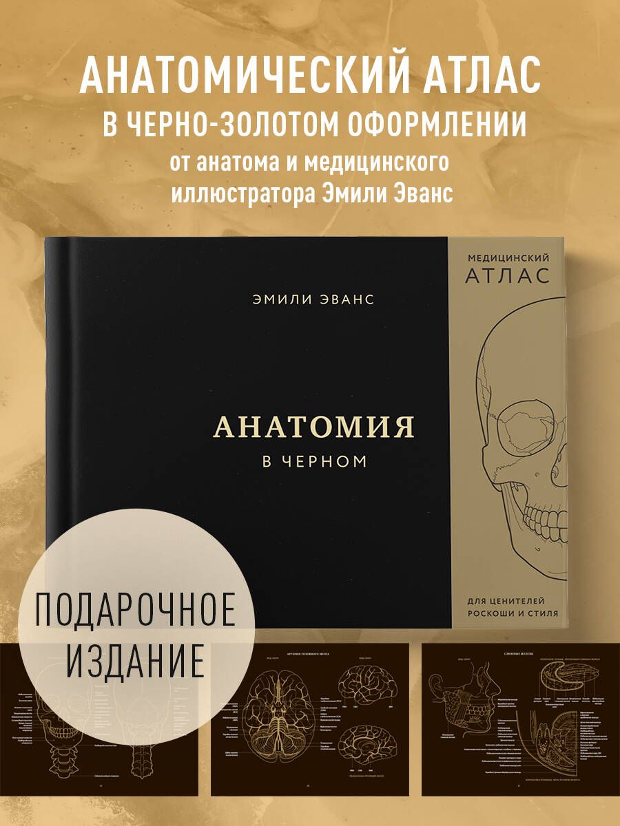 Анатомия в черном. Медицинский атлас для любителей роскоши и стиля