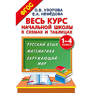 Весь курс начальной школы в схемах и таблицах. 1-4 класс. Русский язык, математика, окружающий мир