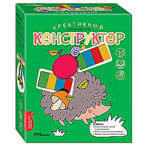 Развивающая игра из дерева Креативный конструктор