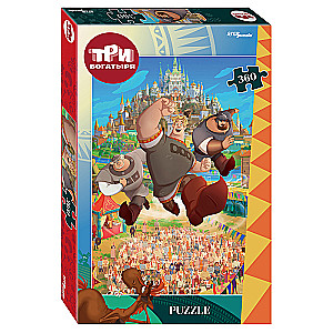 Мозаика puzzle 360 Три богатыря и Пуп Земли