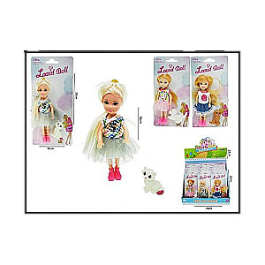 Кукла с животным Loved Doll, mix