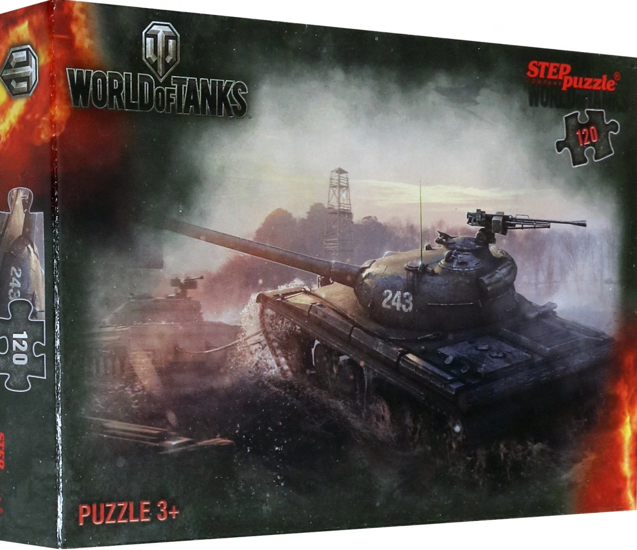 Пазл 120 World of Tanks