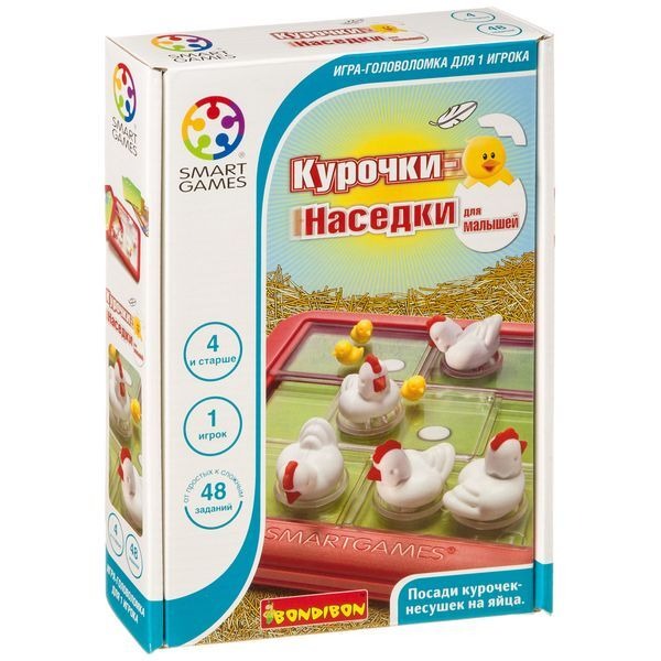 Логическая игра Курочки-Наседки для малышей