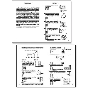 Физика. Тестовые задания по физике в рисунках и чертежах. 10-11 классов